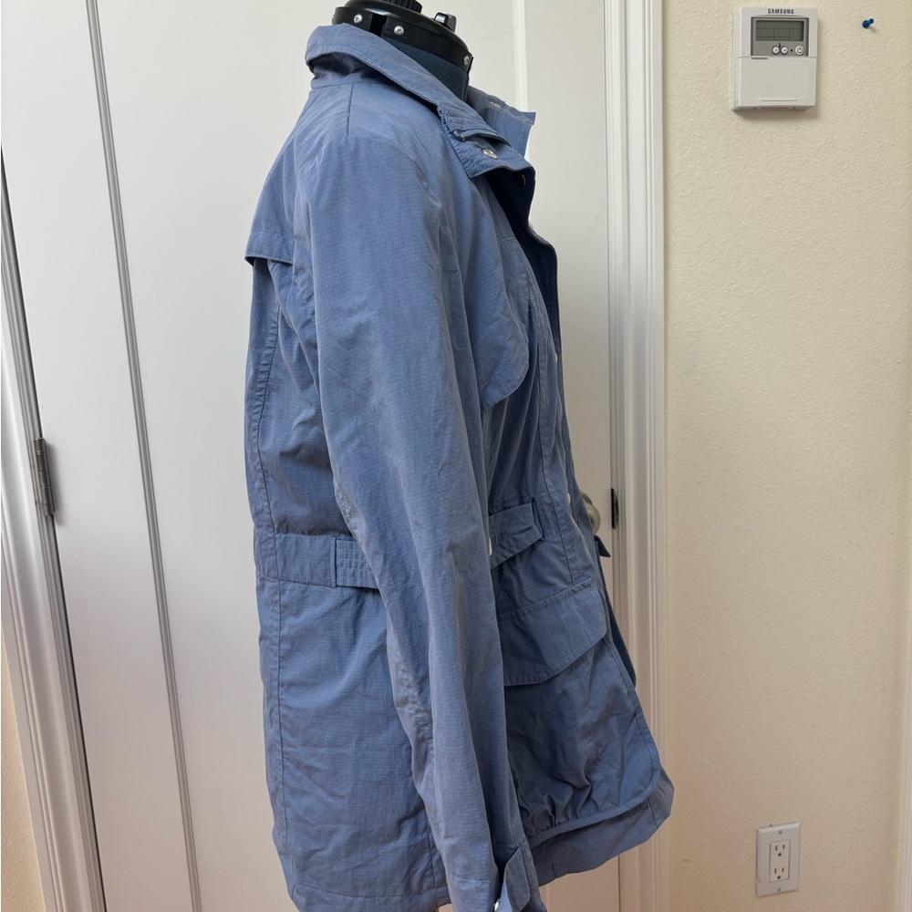 Pendleton Women's Utility Jacket In Light Blue Si… - image 5